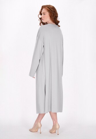 DreiMaster Klassik Strickmantel 'Classic Look' in Grau