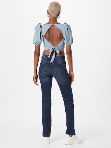 Coupe slim Jean 'ALEXA' TOM TAILOR en bleu