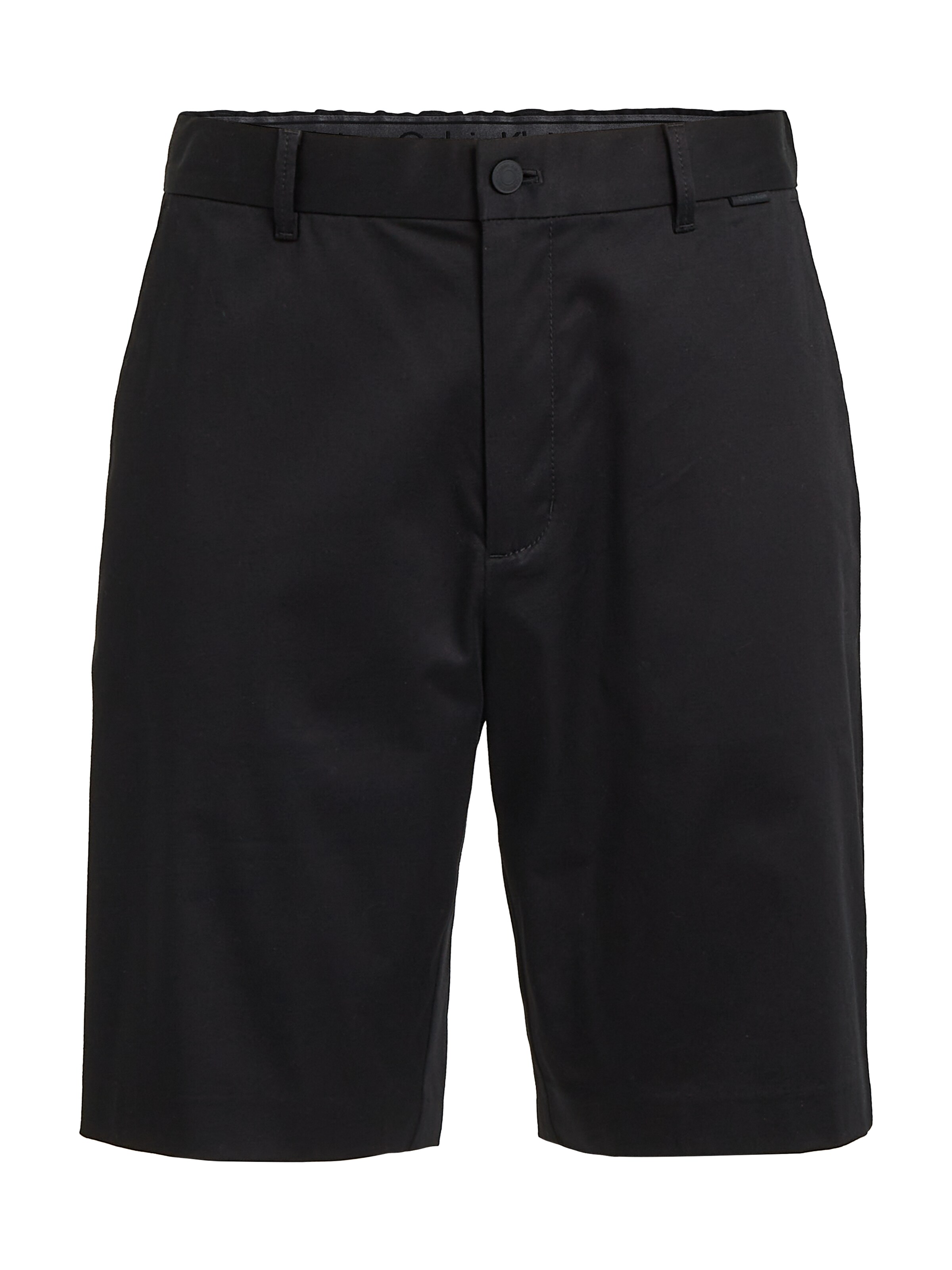 Calvin Klein Chino Pants in Black: front