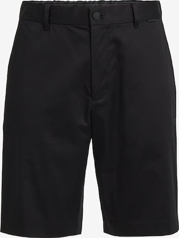Calvin Klein Regularen Chino hlače | črna barva: sprednja stran