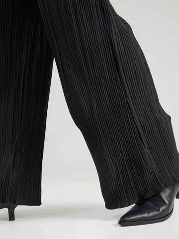 VERO MODA Широкий Штаны 'VMELISA' в Черный