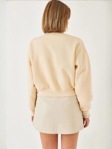 Felpa di Bianco Lucci in beige