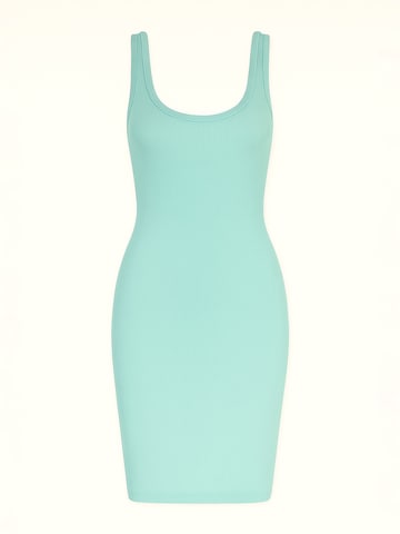Nudyess Summer Dress 'Tina Midi' in Blue: front