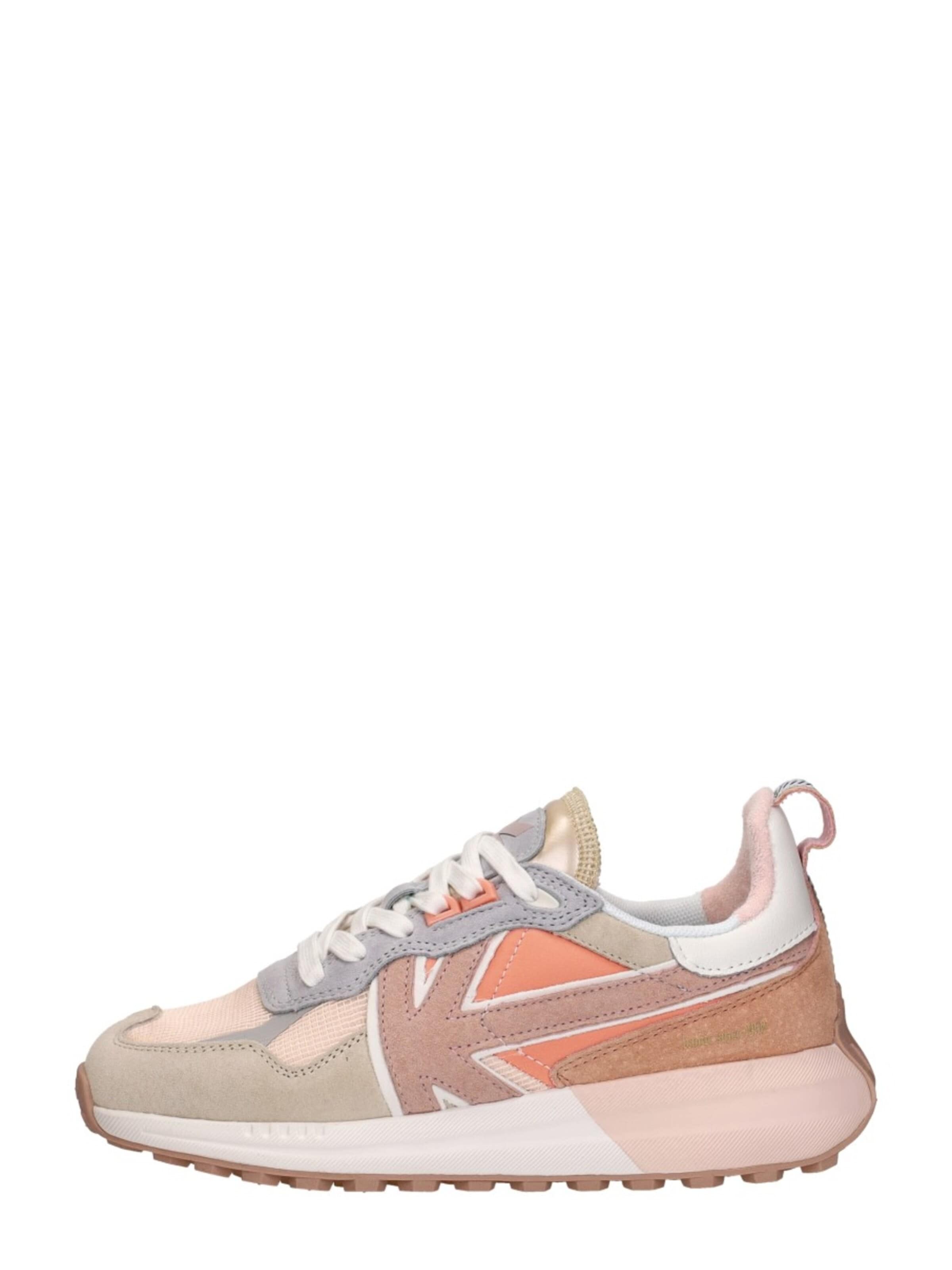 Kaotiko Sneakers laag 'Detroit' in Beige: voorkant