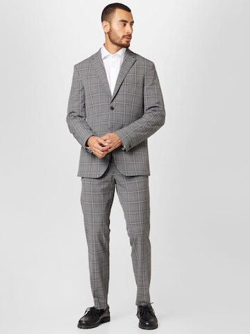 SELECTED HOMME Slim fit Suit 'JOSH' in Grey: front