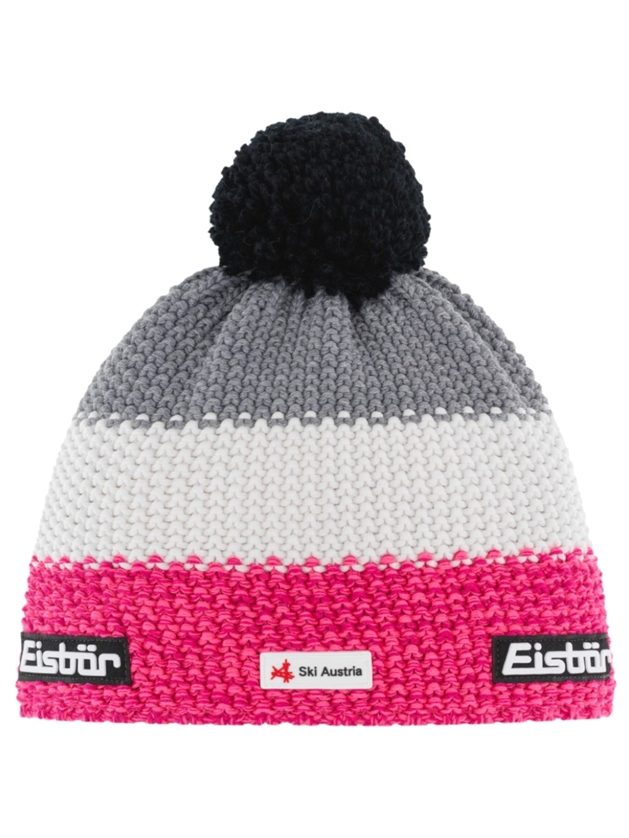 Eisbär Beanie 'Eisbar Star Pompon MU SKA' in Pink: front