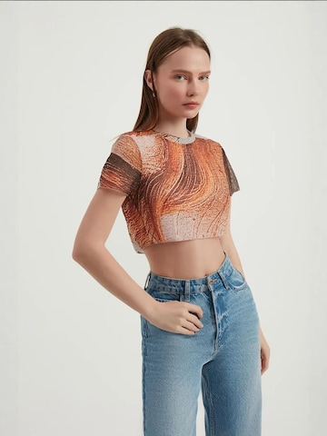 T-shirt Hiccup en orange