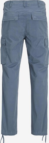 JACK & JONES Regular Cargobroek 'Ace Tucker' in Blauw