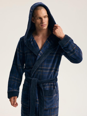 Henderson Bathrobe short 'ITEM' in Blue