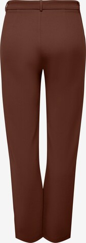 JDY Loose fit Trousers 'GEGGO' in Brown