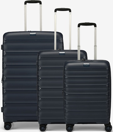 Ensemble de bagages 'Travel Line 4700' D&N en bleu : devant