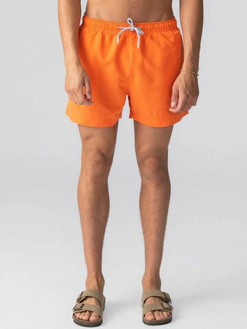 Shorts de bain ' Swimshorts ' TEESHOPPEN en orange