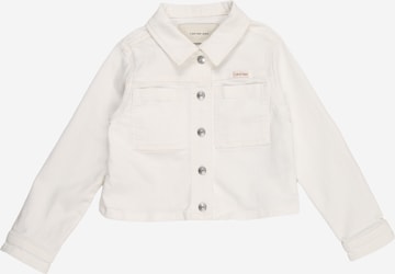 Calvin Klein Jeans Välikausitakki värissä valkoinen: etupuoli