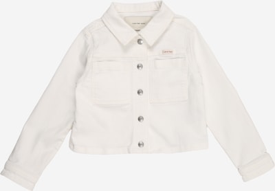 Demisezoninė striukė iš Calvin Klein Jeans, spalva – balkšva, Prekių apžvalga