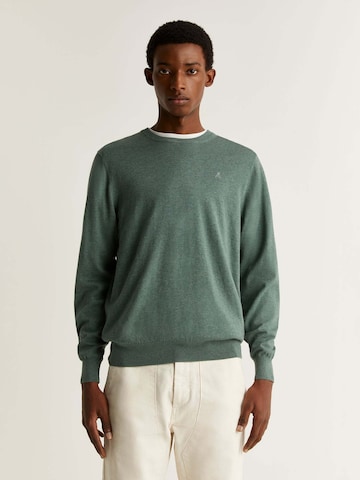 Scalpers Sweater in Green: front