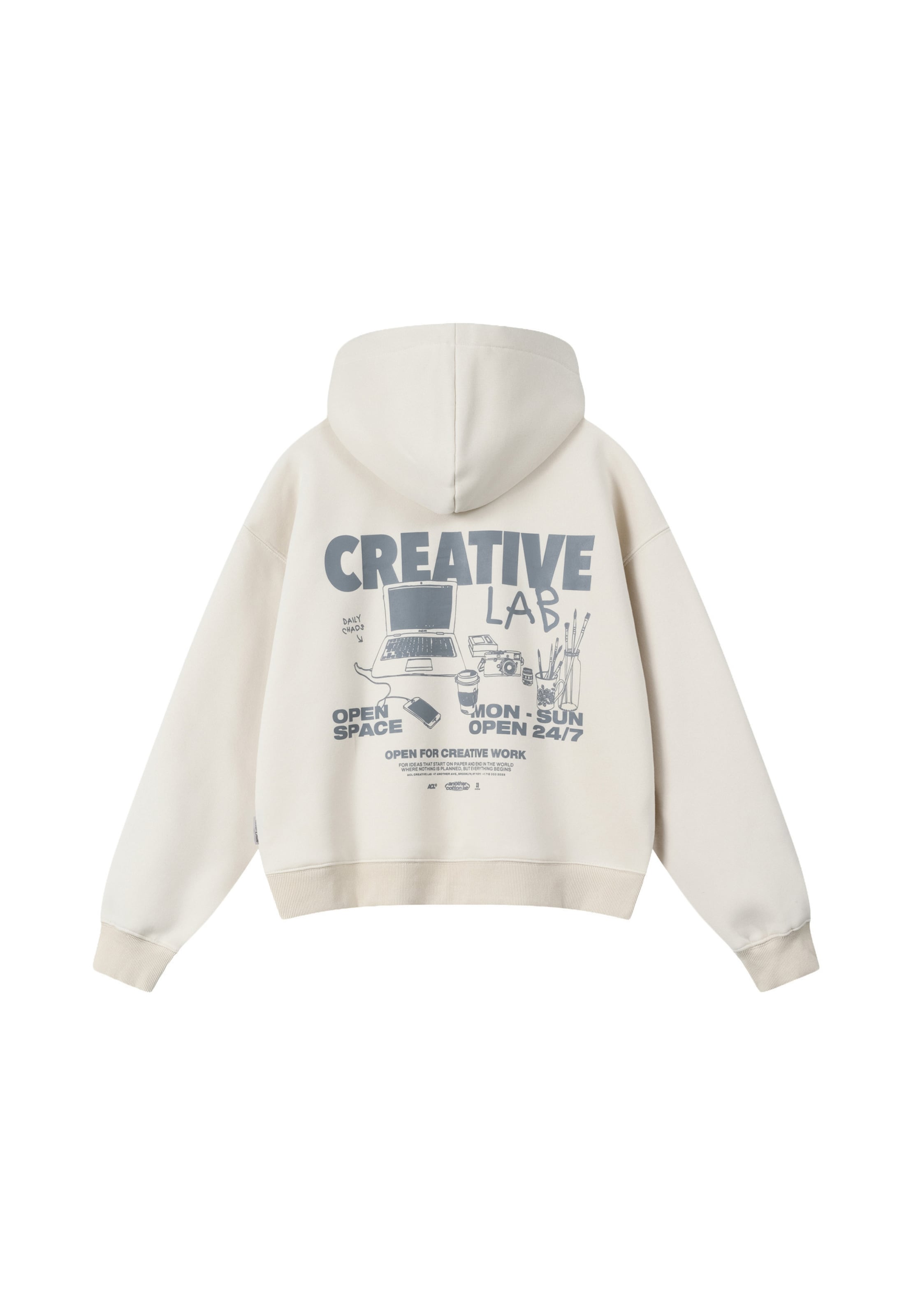 Felpa 'Creative' di Another Cotton Lab in beige