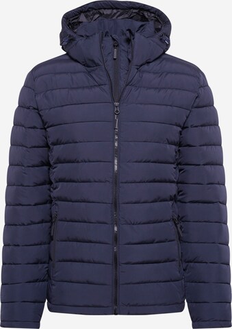 Superdry Winterjas 'OTTOMAN ARCTIC' in Blauw: voorkant