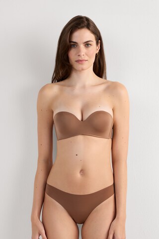 INTIMISSIMI Bandeau Bra 'Gioia' in Brown