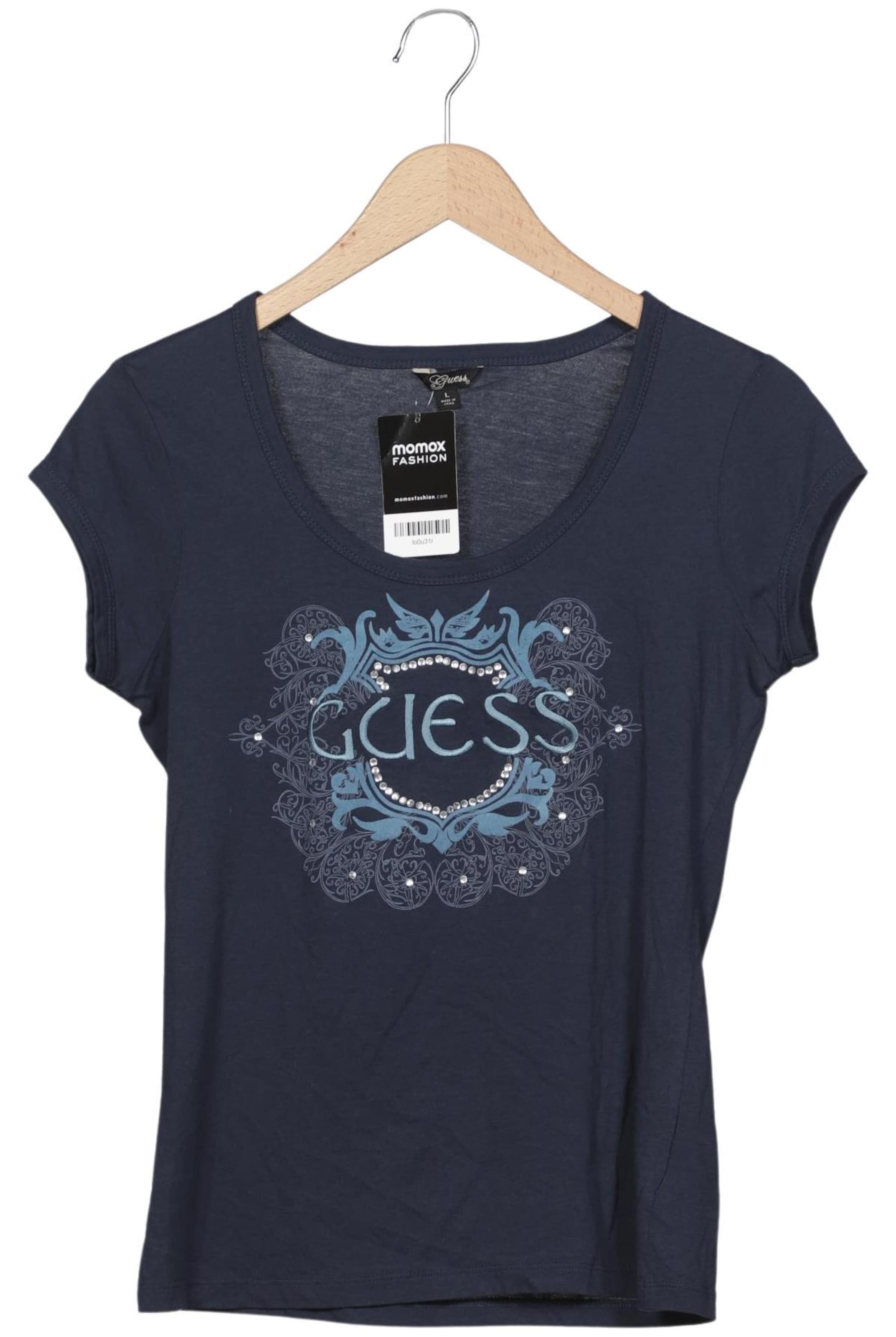 GUESS Top & Shirt in L in Blue: front