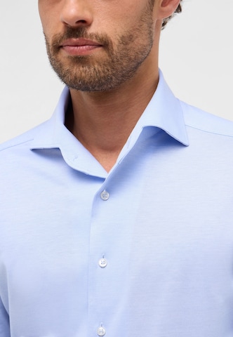 ETERNA Slim fit Business shirt in Blue