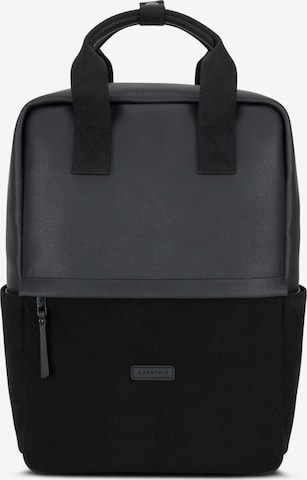 Expatrié Backpack 'Mila' in Black: front