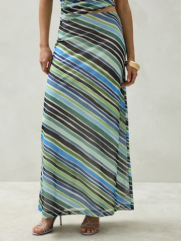 Next - Falda en azul: frente