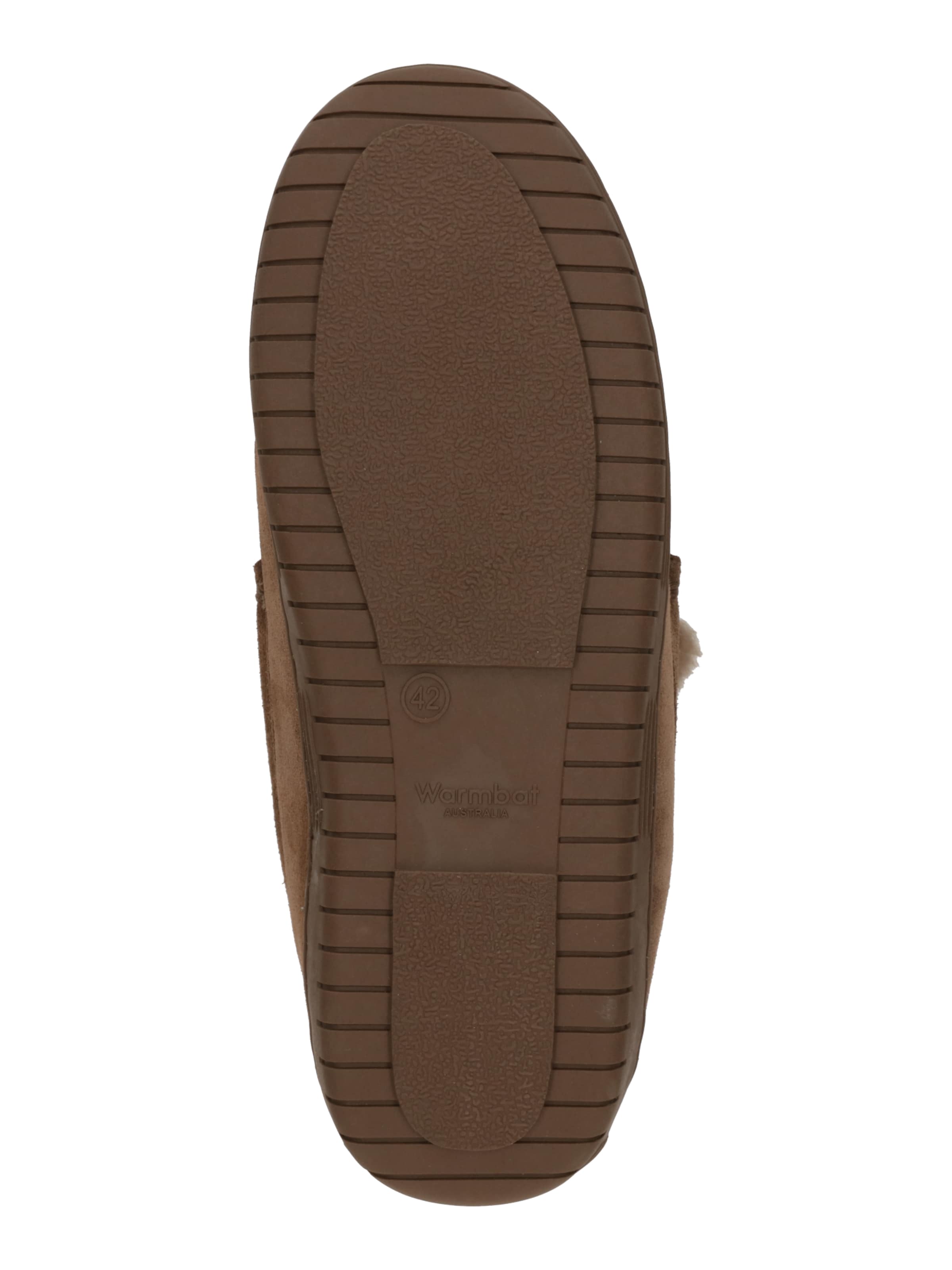 Warmbat Pantofle 'Grizzly' – béžová