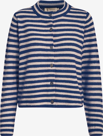 Peppercorn Strickjacke in Blau: Vorderseite