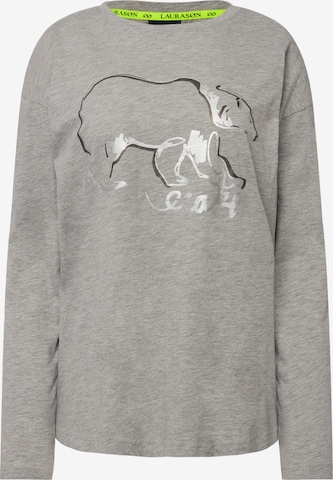 LAURASØN Shirt in Grau: Vorderseite