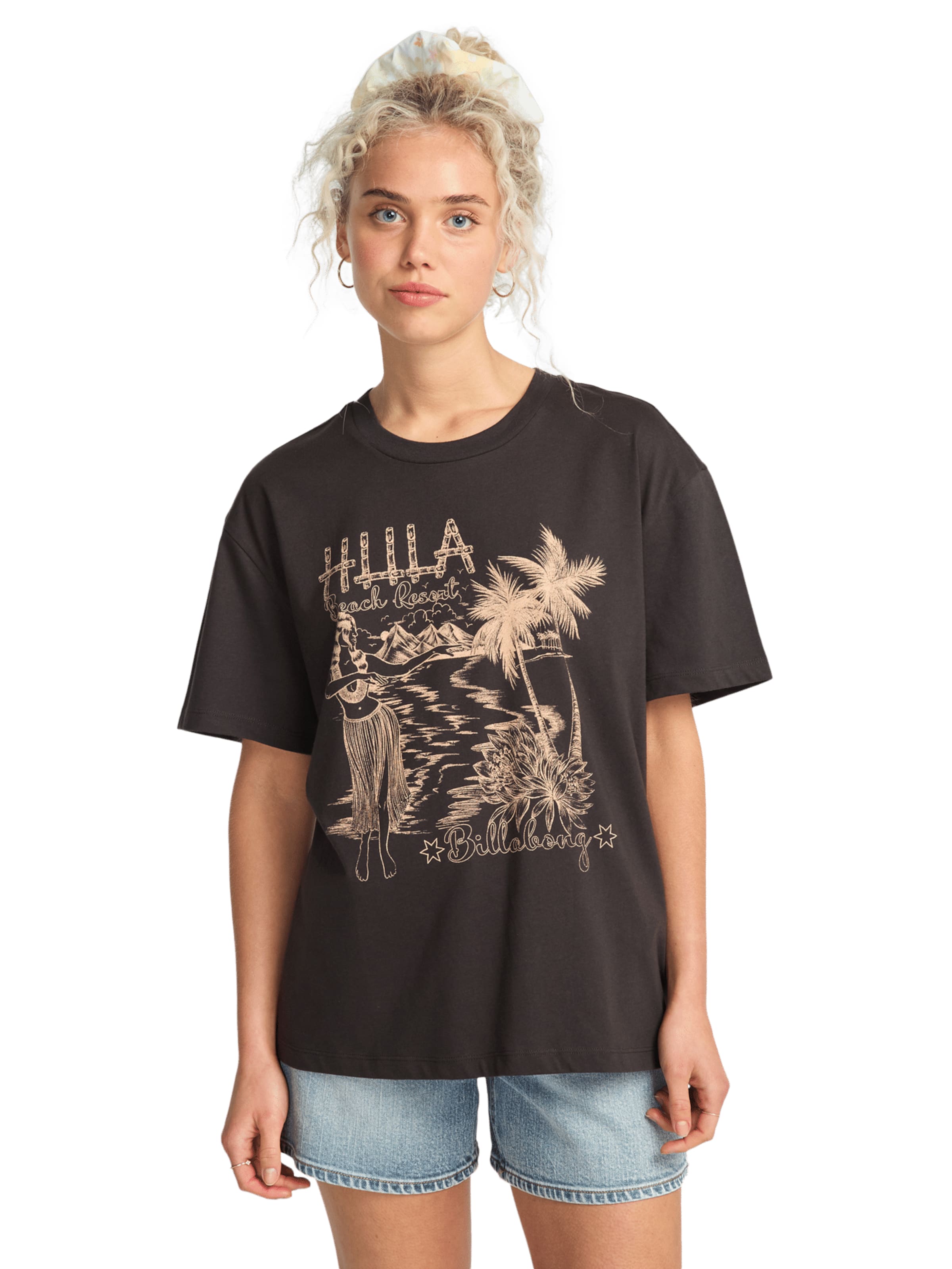 BILLABONG Shirt 'Vacay Wonder' in Brown: front