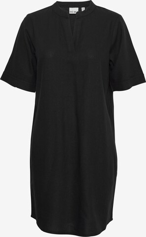 ICHI Dress 'LINO' in Black: front