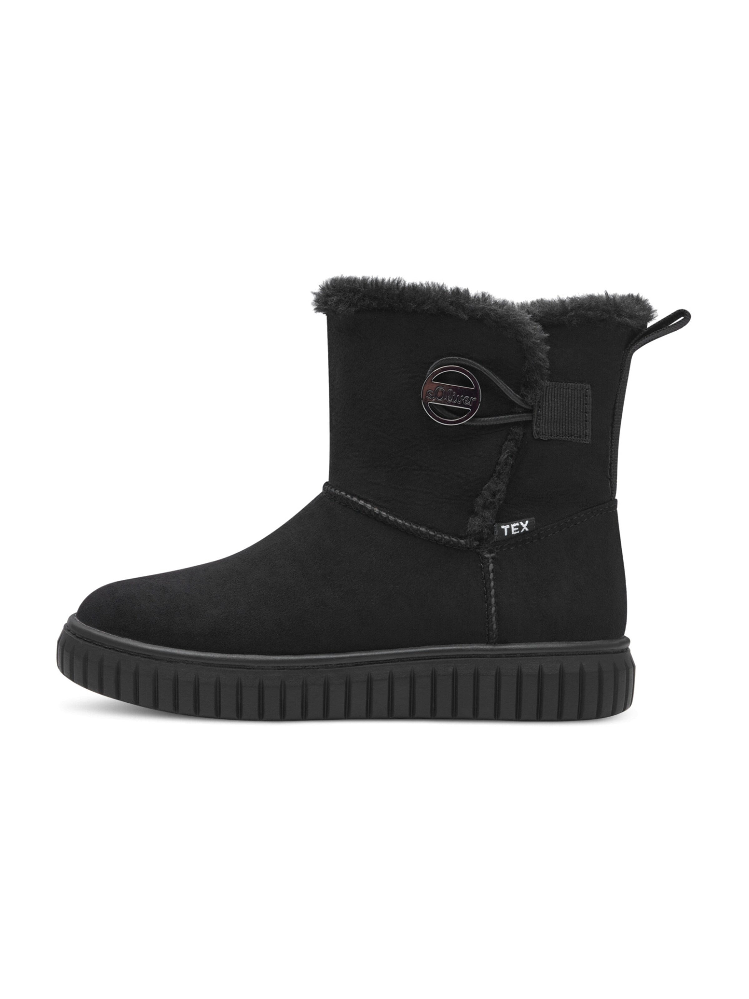 s.Oliver Snow Boots in Black