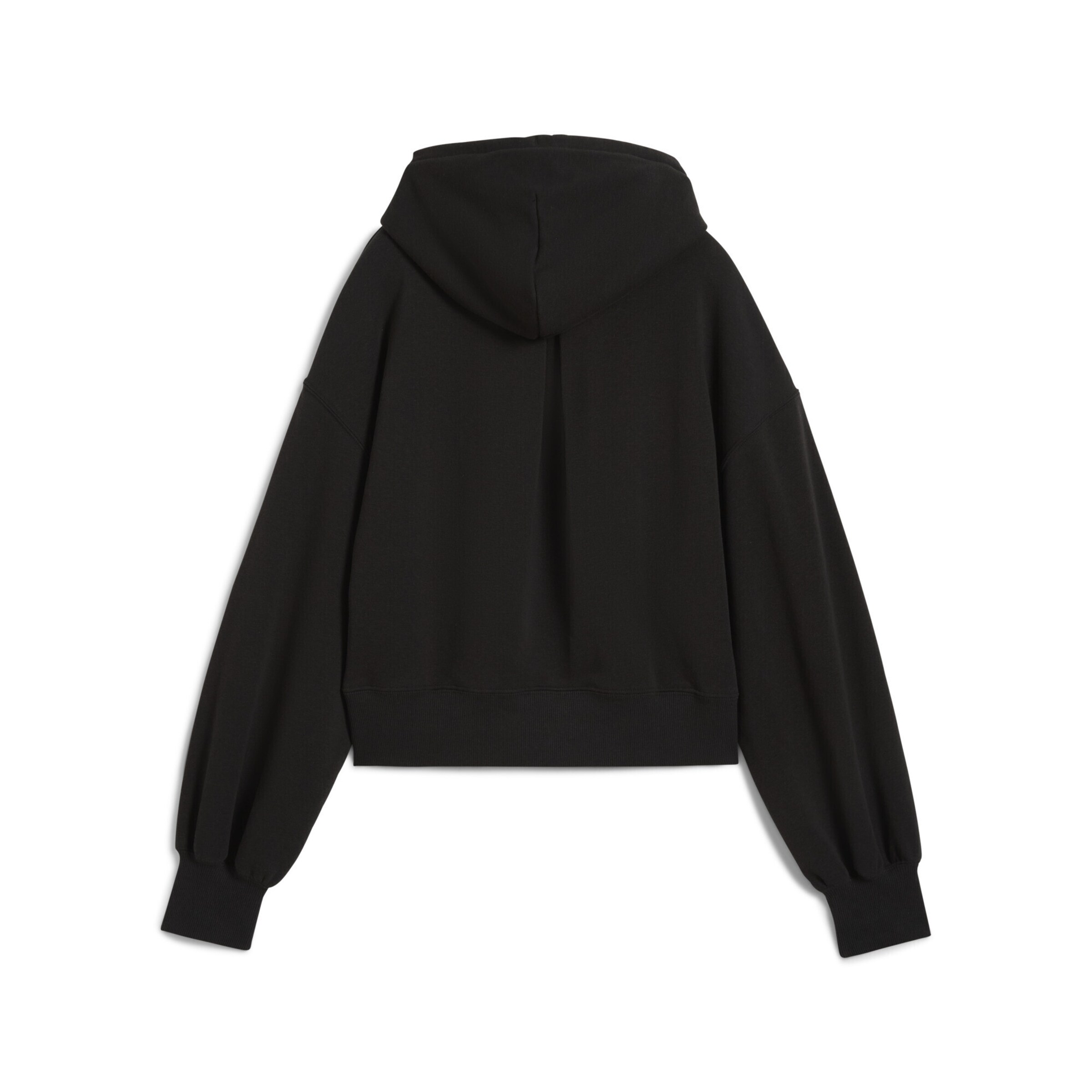 PUMA Sweatshirt 'Wardrobe Ess' in Zwart