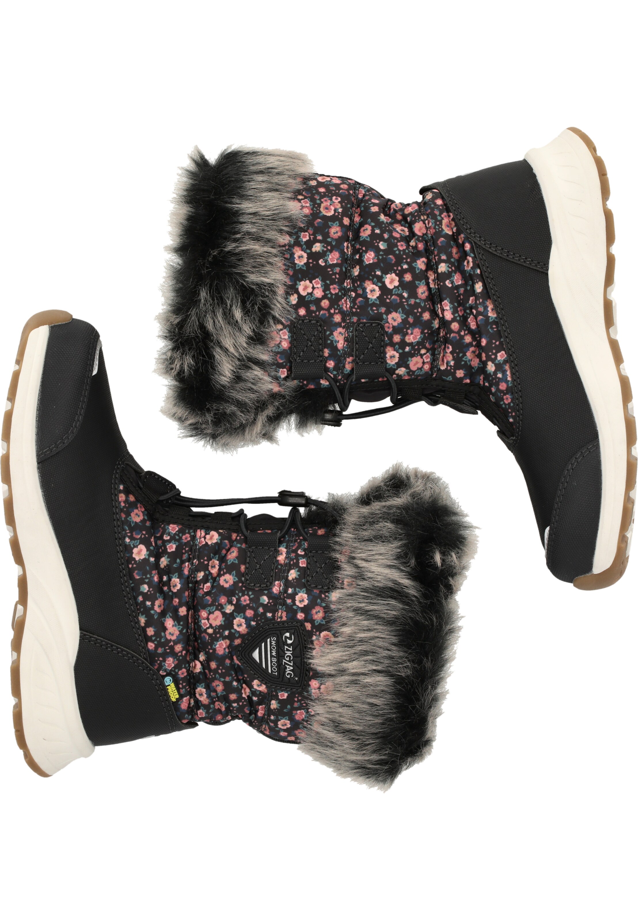 ZigZag Snowboots 'Wesend' in Zwart