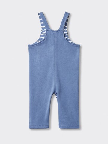 MANGO KIDS Regular Latzhose in Blau