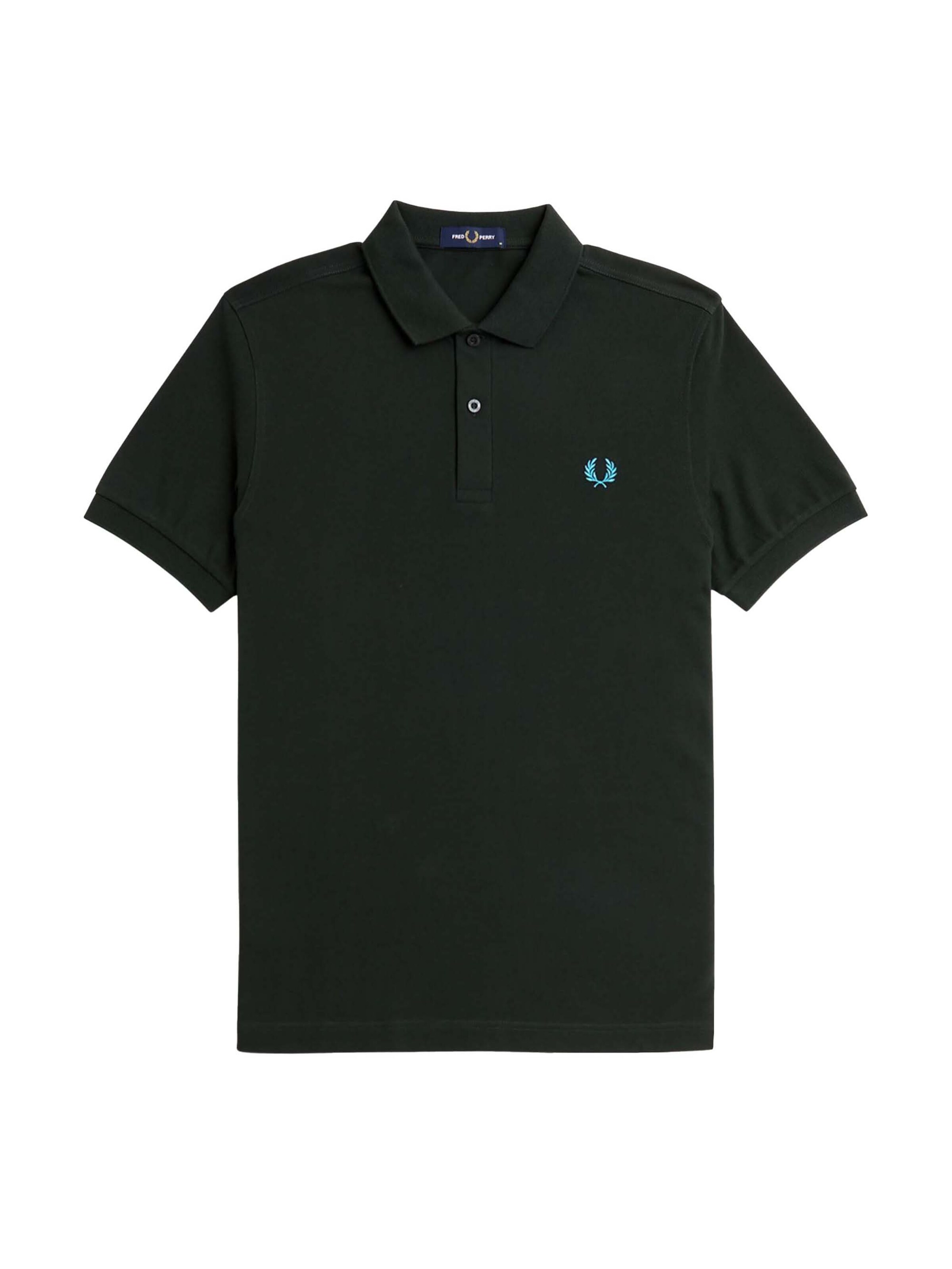 Fred Perry Shirt in Groen: voorkant