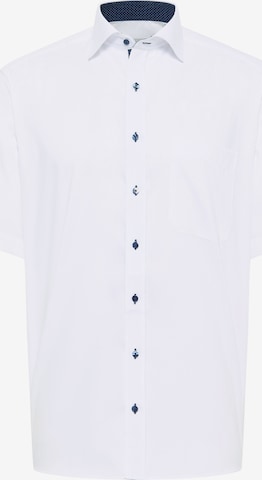 ETERNA Comfort fit Button Up Shirt in White: front