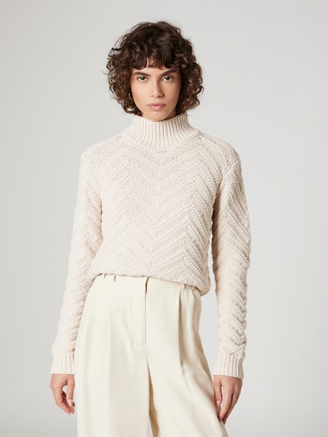 Guido Maria Kretschmer Women Sweater 'Hannah' in Beige: front