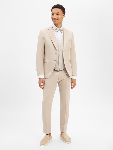 WILVORST Suit Vest in Beige