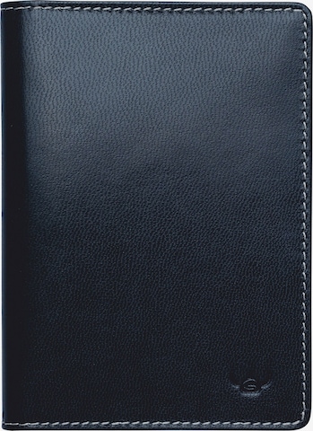 GOLDEN HEAD Ausweisetui 'Bari' in Blau: Vorderseite