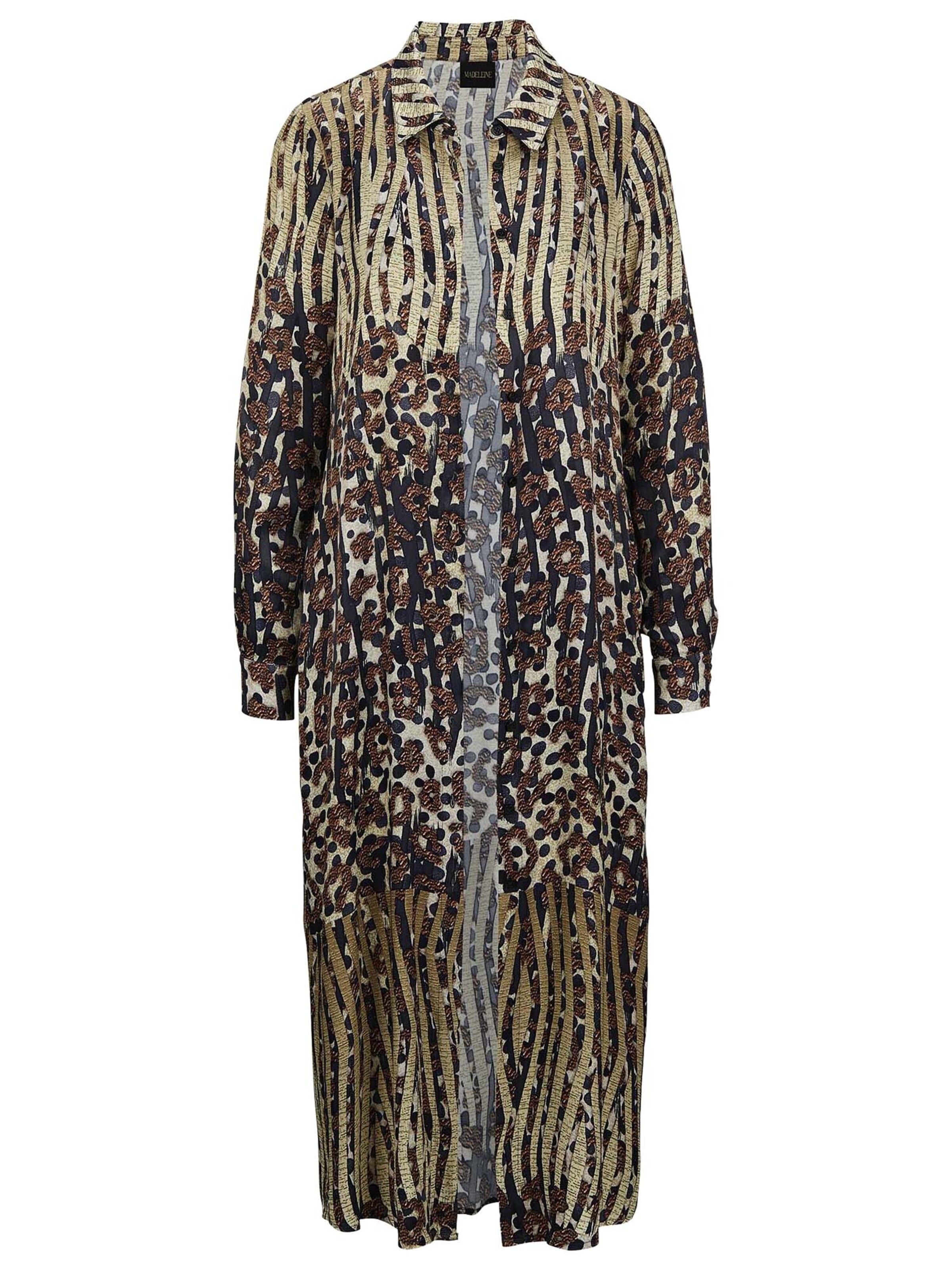 MADELEINE Kleid in Schwarz: Vorderseite