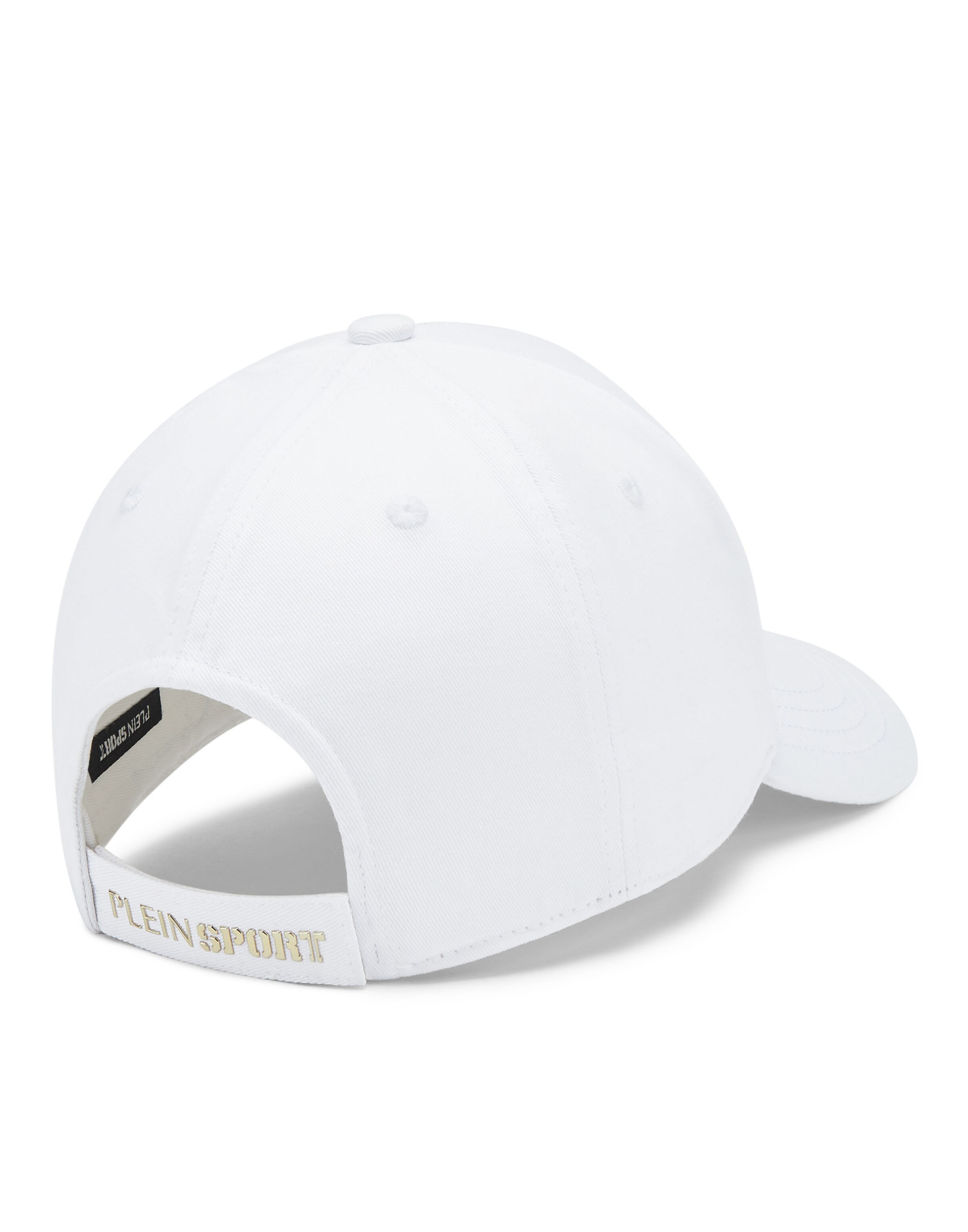 Plein Sport - Gorra 'Tiger' en blanco