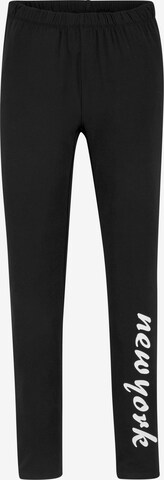 Kidsworld Skinny Leggings in Schwarz: predná strana