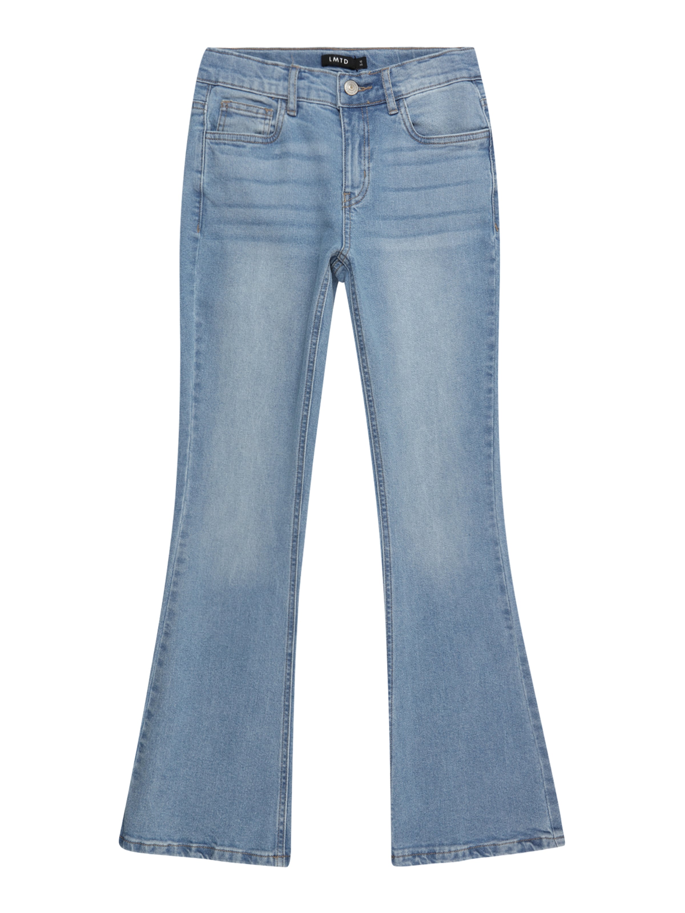 mėlyna LMTD Platėjantis Džinsai 'NLFTARIANNE': priekis