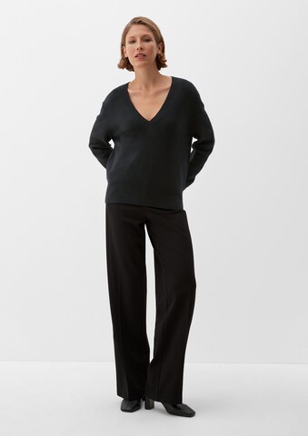 s.Oliver Pullover in Schwarz