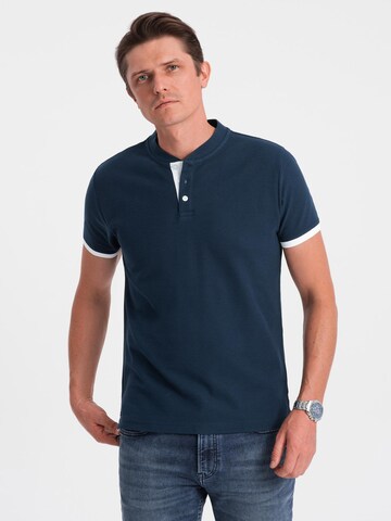 T-Shirt Ombre en bleu : devant