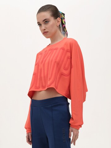 Rockupy Top 'Yaffa' in Orange: front