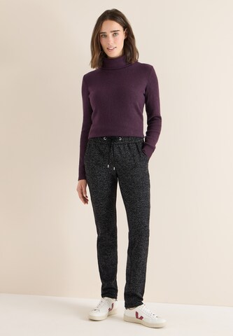 CECIL Regular Pants in Black