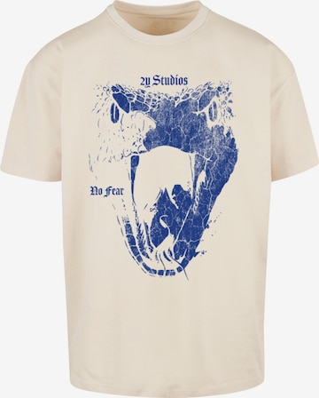 Maglietta di 2Y Premium in beige: frontale