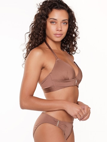 LingaDore Bustier Bikinitop in Braun